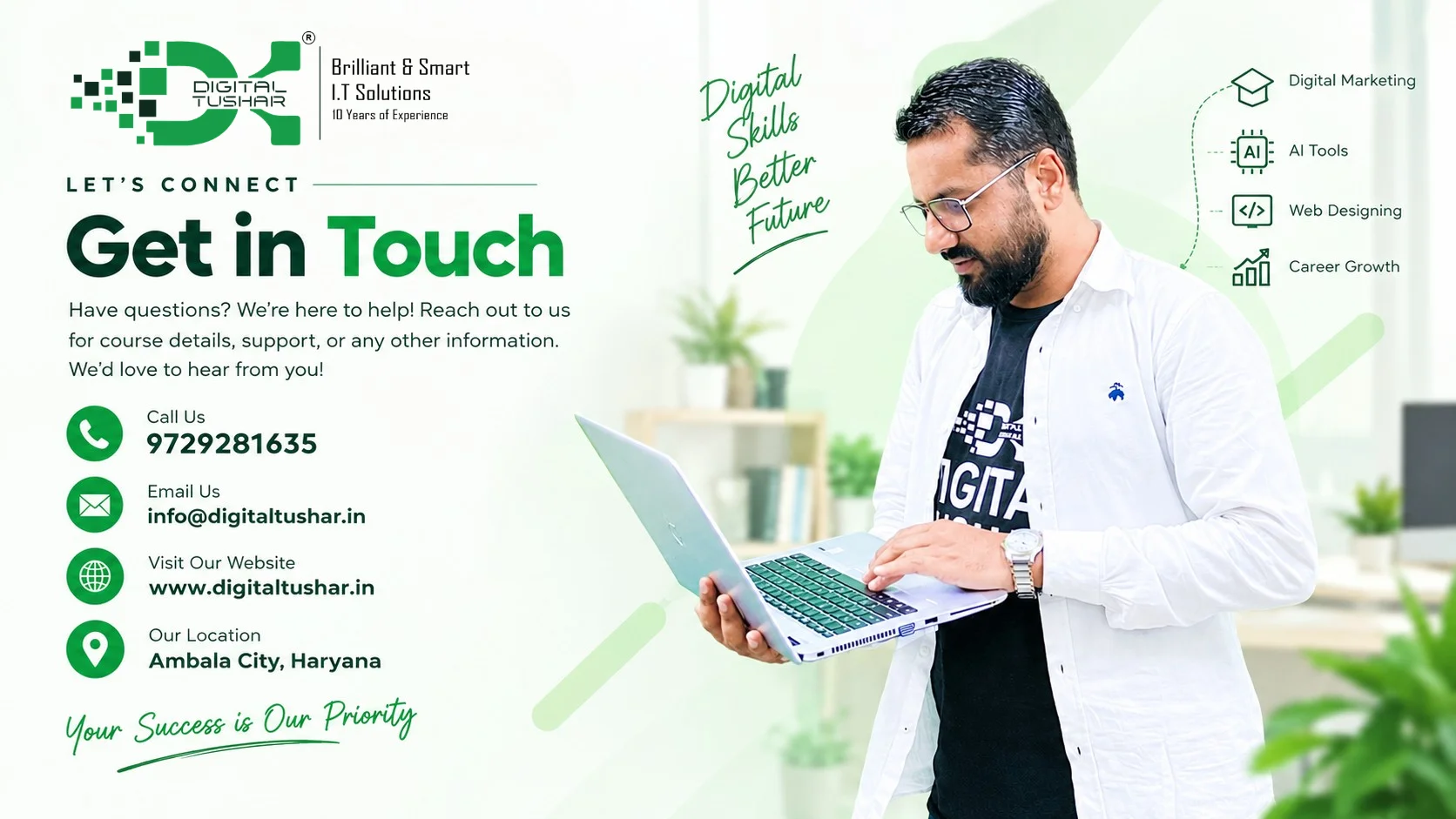 Digital Marketing Course in Ambala - Digital Tushar